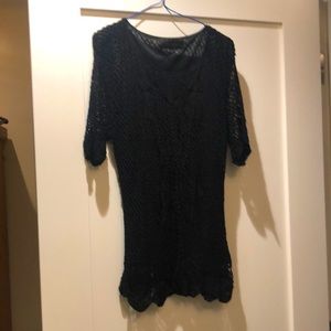 La Madona ladies L crocheted top